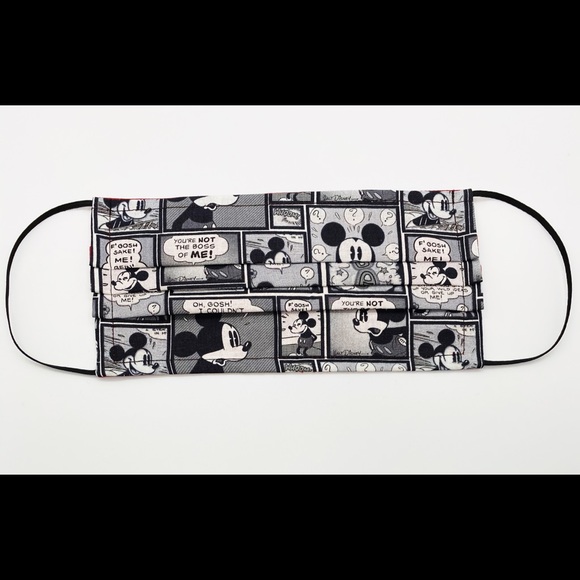 ADULT Disney MICKEY MOUSE / MINNIE MOUSE Face Mask - Picture 6 of 16